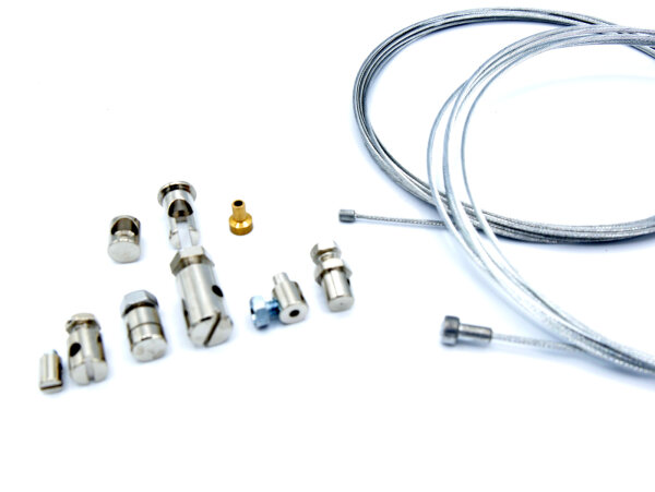 Universal Bowdenzug und Nippel Reparatur Set Satz Roller Motorrad Mofa