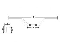 Tommaselli Lenker chrom 22mm
