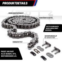 Kettensatz X-Ring für Kawasaki GPX 750 R (ZX750F1-F3)