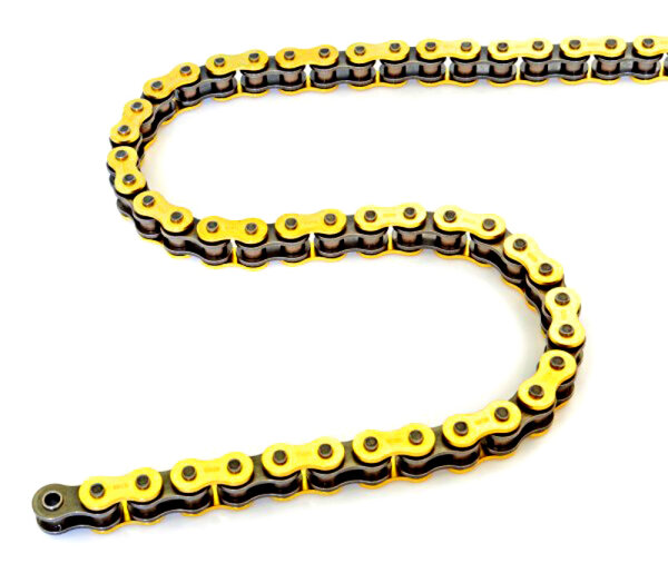 Kette Regina 420 x 104 Gold verstärkt für Kawasaki KX 60 Honda CB 50 J