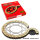 Kettensatz für Aprilia Pegaso 650 Tucsany Tibet Regina 520 x 120 Gold verstärkt