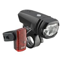 AXA Akku-LED-Leuchtenset &quot;Greenline 50&quot; 50 Lux mit deutschem Pr&uuml;fzeichen