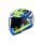 HJC Helm RPHA 11 NECTUS MC24H Farbe blau-wei&szlig;-gelb fluoreszierend Gr&ouml;&szlig;e 60-61 (XL)