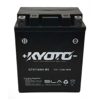KYOTO Batterie SLA 12V/12Ah YTX14AH-BS (GTX14AH-BS)