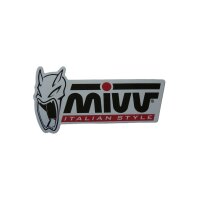 MIVV Auspuff für Kawasaki ZX-6 RR 600 03-04 Oval Edelstahl Slip-On hochgelegt