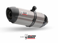 MIVV Suono Full Titanium Carbon-Endk. 2 Slip-On f&uuml;r Kawasaki Z 1000 Bj. 07-09