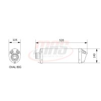 MIVV Auspuff Titan für Kawasaki Versys 1000 12-14...