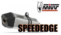 MIVV Speed Edge Edelstahl Carbon Slip-On f&uuml;r BMW R 1150 GS/Adventure