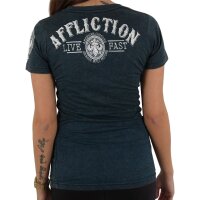 AFFLICTION Damen-Shirt AC BATTLEFIELD Gr&ouml;&szlig;e 40