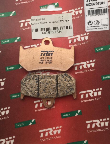 TRW BREMSBELAG MCB797SH
