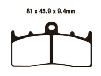 TRW BREMSBELAG MCB736