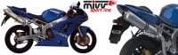 MIVV Oval Titan Slip-On f&uuml;r hochgelegt Kawasaki ZX-6...