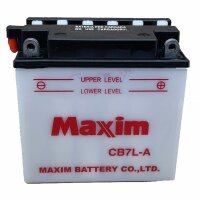 MAXIM Batterie 12V/7Ah CB7L-A YB7L-A