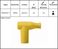NGK Zündkerzenstecker TB10EM-Y