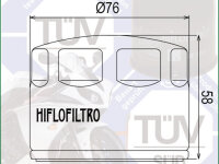 Ölfilter Hiflo HF565 für Aprilia Gilera MotoGuzzi