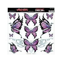 LETHAL THREAT Aufkleber Butterfly Sheet