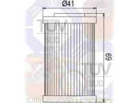 Ölfilter Hiflo HF655 für Husaberg Husqvarna...