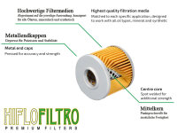 Ölfilter Hiflo HF157 für KTM / Beta