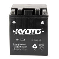 KYOTO Batterie SLA AGM 12V/12Ah YB14L-A2 f&uuml;r Kawasaki GPZ 500 S
