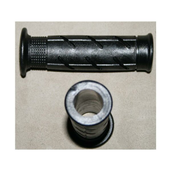 ARIETE Griffgummi Metallic-Road schwarz 22/25mm paarweise