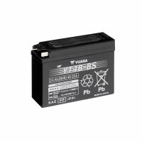 YUASA Batterie Wet Charged (bef&uuml;llt, ready-to-use) 12V/2,4Ah (YT4B-BS)