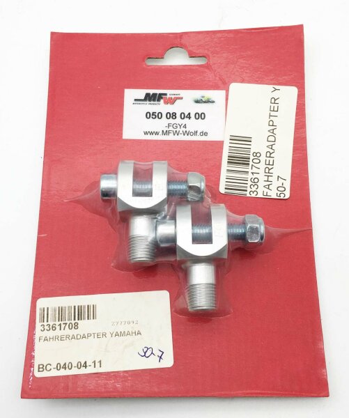 Fußraster Halter für Yamaha YZF 1000 R1 ab Bj. 2000