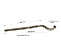 P 3 Tuning Krümmer für Hercules Sachs 504 505 Prima M 2 3 4 5 S linksabgehend