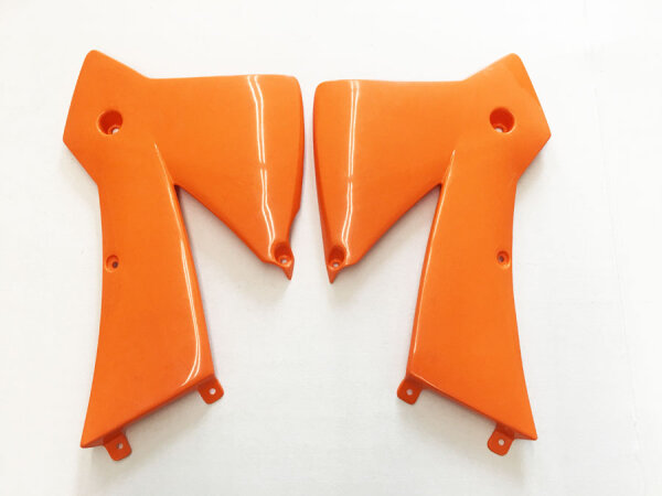 K&uuml;hlerverkleidung orange KTM SX 01-04 EXC/F 03-04