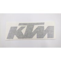 Aufkleber Schriftzug für KTM schwarz 19 x 63 cm