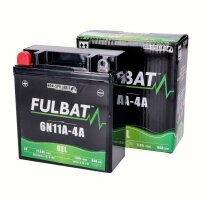 Batterie Gel f&uuml;r Simson S50 6V 11Ah 6N11A-4A