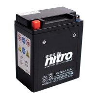 NITRO Batterie passend f&uuml;r YAMAHA SR250 Exciter Bj...