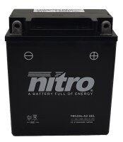 NITRO Batterie passend f&uuml;r APRILIA Moto 6.5 Bj 95-01...
