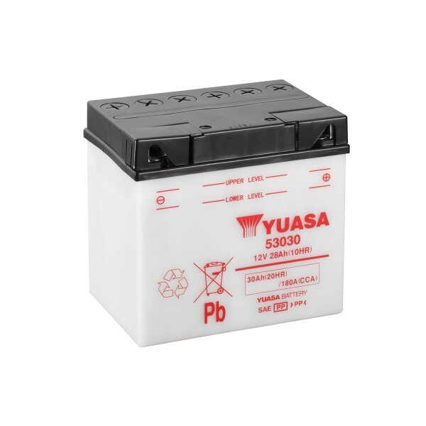 YUASA Batterie (ohne Batteries&auml;ure) passend f&uuml;r MV AGUSTA MV F4 750 SPR 750ccm Bj 00-04 (53030)