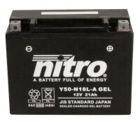 NITRO Batterie für YAMAHA VX700DX Vmax 700 Deluxe Bj...