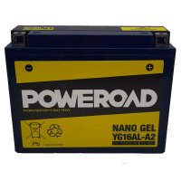 POWERROAD Batterie passend für YAMAHA XV700 Virago...