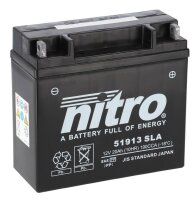 NITRO Batterie passend für BMW K75S Bj 85-88 (51814)