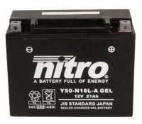 NITRO Batterie für YAMAHA VX700ER Vmax 700 ER Bj...