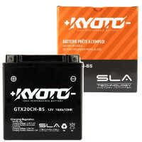 KYOTO Batterie f&uuml;r MOTO-GUZZI Stelvio 1200 8V ab Bj 11 (YTX20CH-BS)