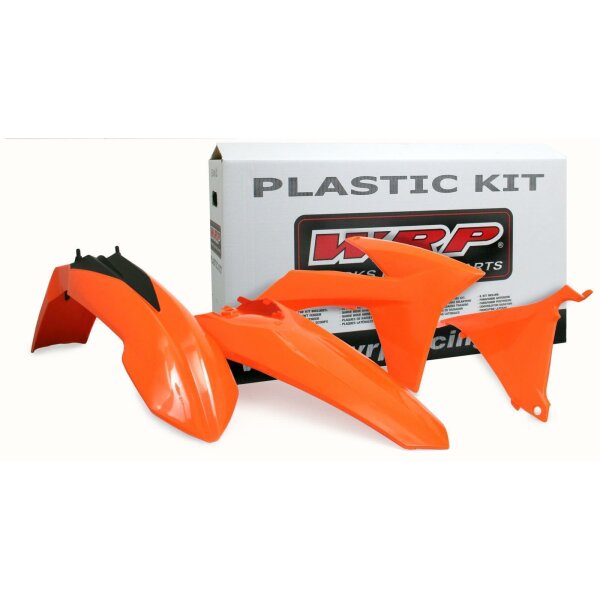 WRP Plastiksatz passend f&uuml;r KTM EXC 200 F Bj 12-13 orange-schwarz