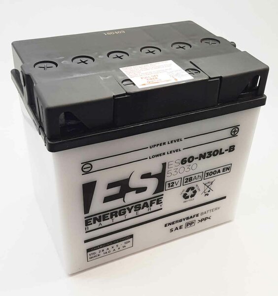 POWEROAD Batterie passend f&uuml;r BENELLI 900 Sei Bj 83-83 (53030)