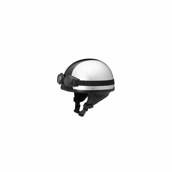REDBIKE Helm RB-500 Farbe silber-schwarz Gr&ouml;&szlig;e 62 (XL)