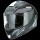 ROCC 861 Helm Integral mattschwarz/grau Helm-Gr&ouml;&szlig;e 54-64