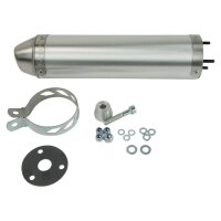 GIANNELLI Endtopf für Yamaha TZR 50 04-07 /08-15 Alu