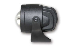 HIGHSIDER Led Mini-Abblendscheinwerfer HIGHSIDER SATELLITE mit E-Pr&uuml;fzeichen schwarz