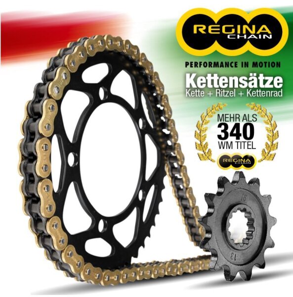 REGINA Kettensatz für Yamaha XV 125 Virago Bj 1996-00