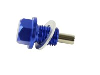 Ölablassschraube für Adly/Aprilia/CAN-AM/Honda/Polaris/Yamaha Magnet blau M12x1,5 mm
