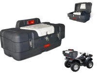 Koffer ATV Quad Cargo Box Topcase 110L 3 Helme