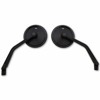 Spiegel rund, verstellbar NOVA-RUN schwarz