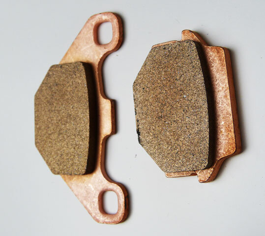 Bremsbeläge für Kawasaki KDX KLR 650 600 KX 125 500 hinten Sintermetall