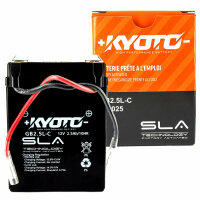 Batterie YB2.5L-C f&uuml;r Honda MTX 50/80 CG125...